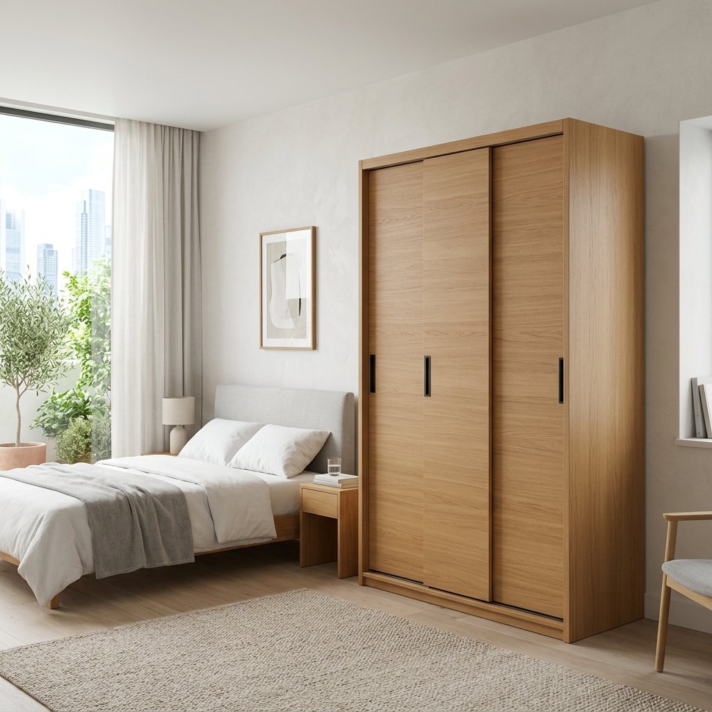 After Flat Pack Wardrobe Assembly